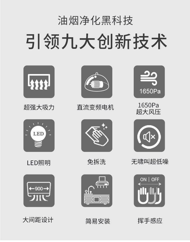 玻恩吸油烟机 T21