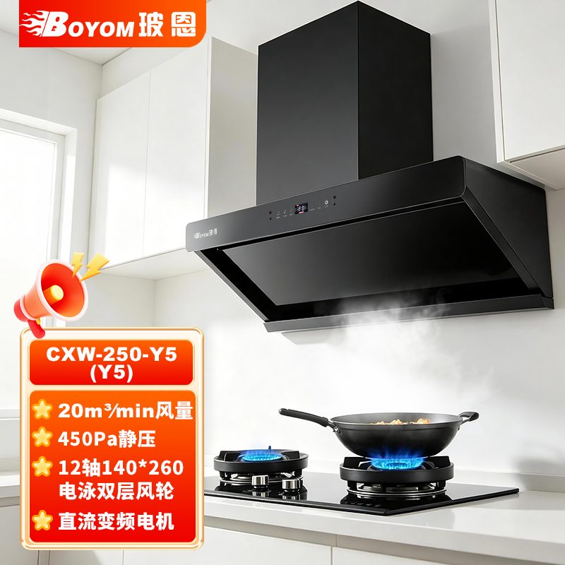 玻恩吸油烟机 Y5