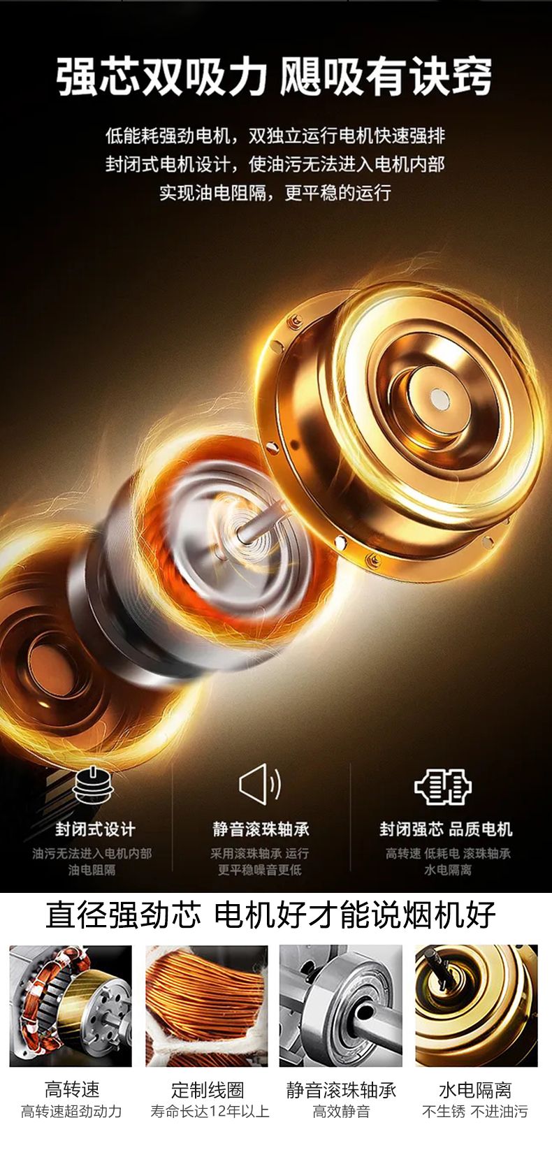 玻恩吸油烟机 Y5