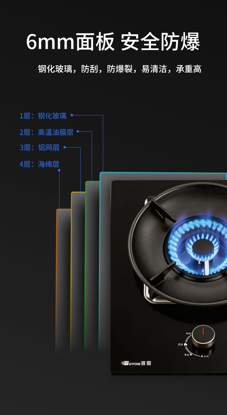 玻恩燃气灶 A32B
