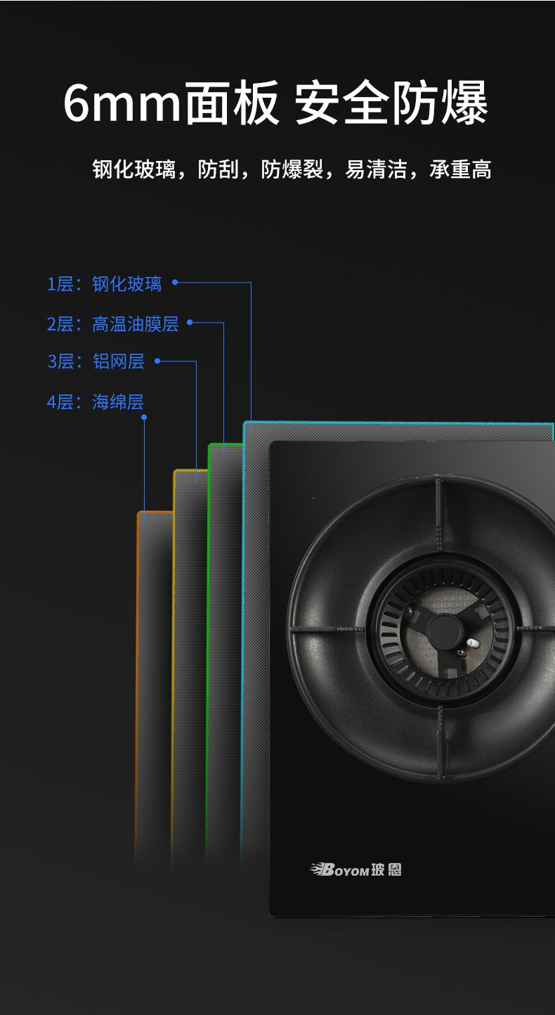 玻恩燃气灶 A35B