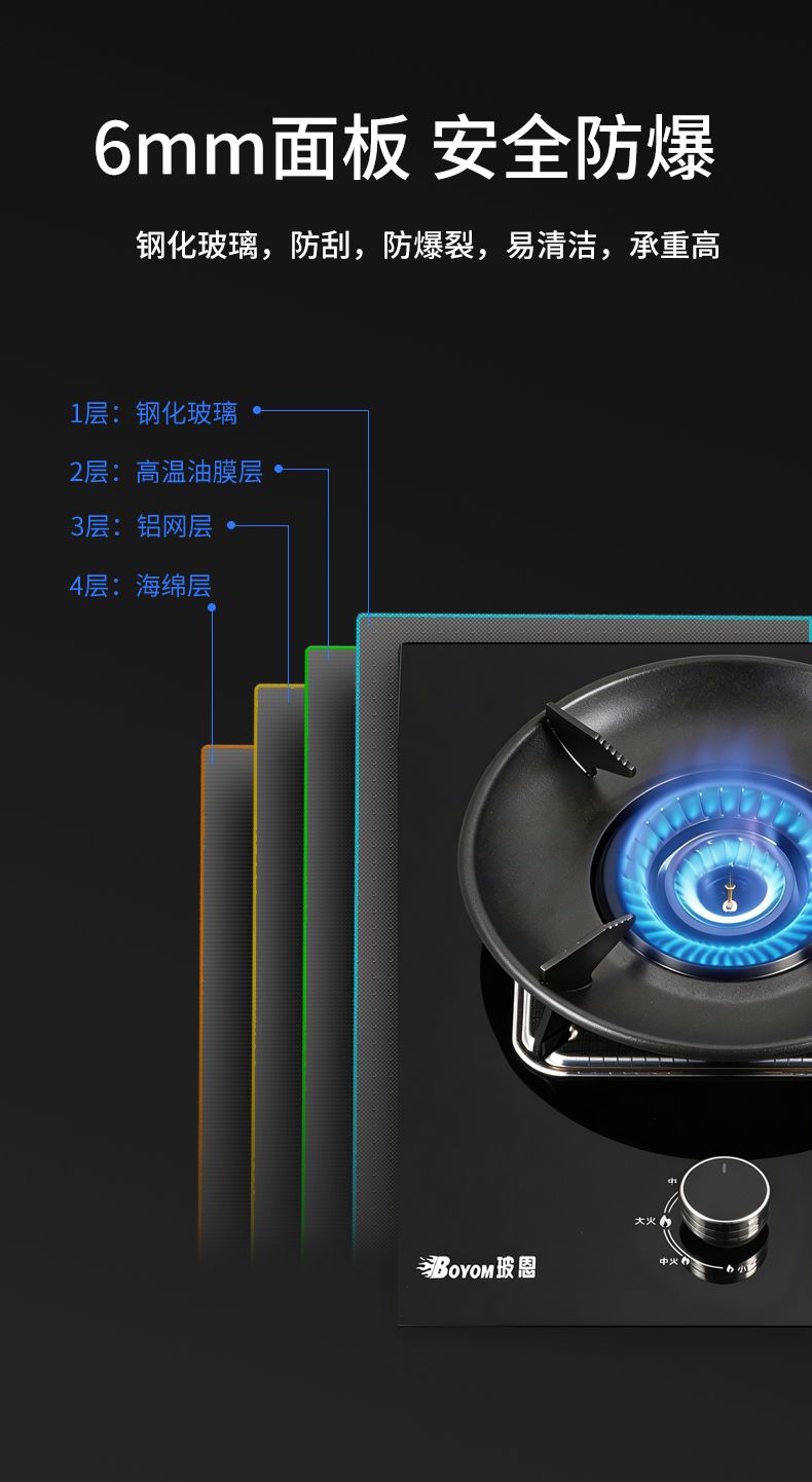玻恩燃气灶 B52B
